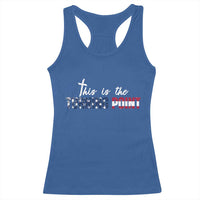 This is The Turning Point Racerback Tank Top Patriotic American Flag Graphic - Wonder Print Shop
