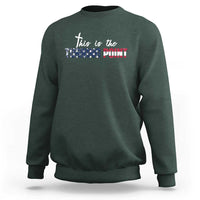 This is The Turning Point Sweatshirt Patriotic American Flag Graphic - Wonder Print Shop