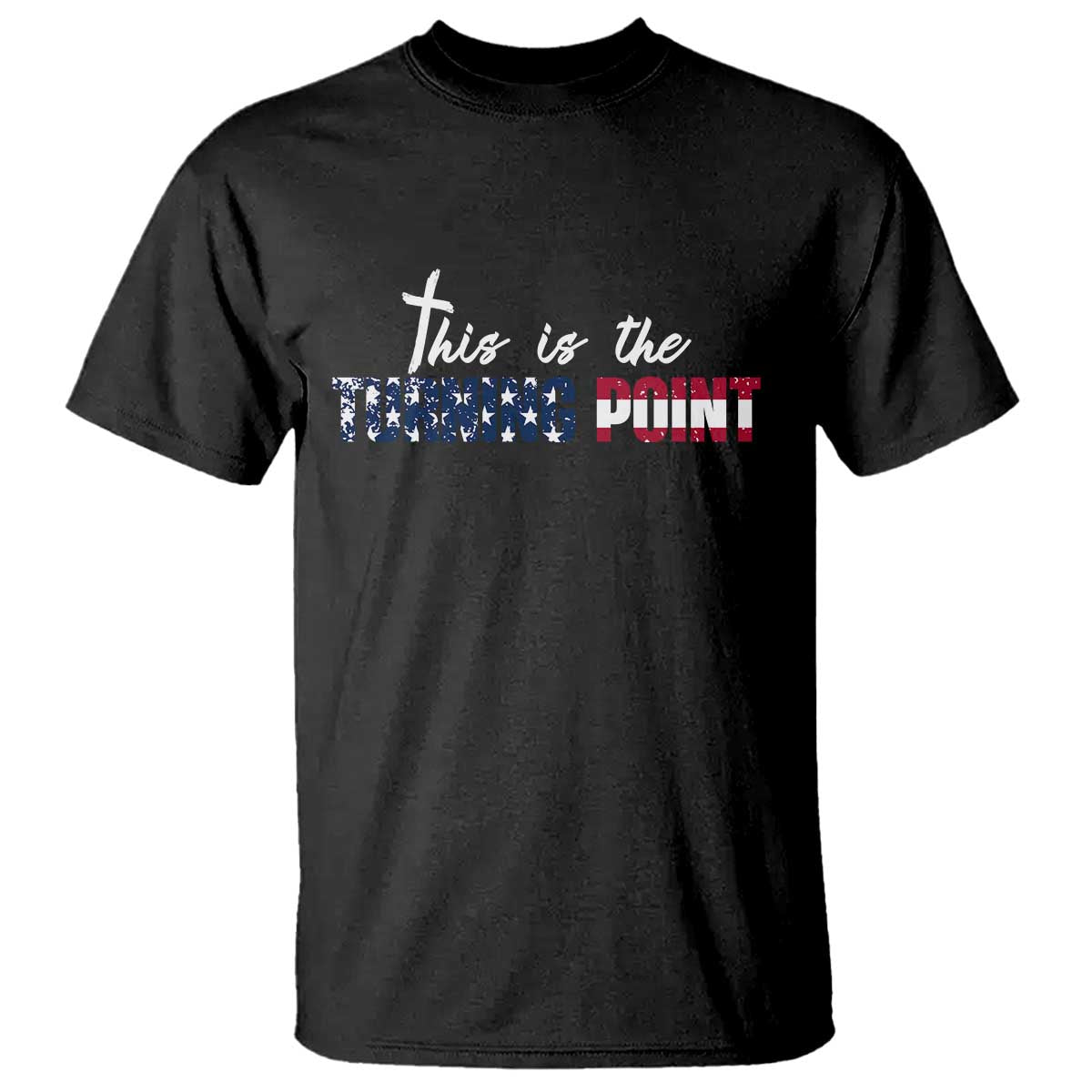 This is The Turning Point T Shirt Patriotic American Flag Graphic - Wonder Print Shop