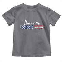 This is The Turning Point Toddler T Shirt Patriotic American Flag Graphic - Wonder Print Shop