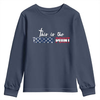 This is The Turning Point Youth Sweatshirt Patriotic American Flag Graphic - Wonder Print Shop