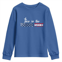 This is The Turning Point Youth Sweatshirt Patriotic American Flag Graphic - Wonder Print Shop