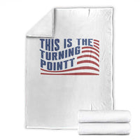 This is The Turning Point Throw Blanket USA Flag America True Patriot - Wonder Print Shop