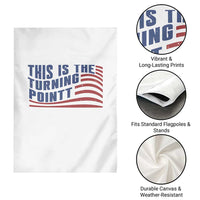 This is The Turning Point Garden Flag USA Flag America True Patriot - Wonder Print Shop