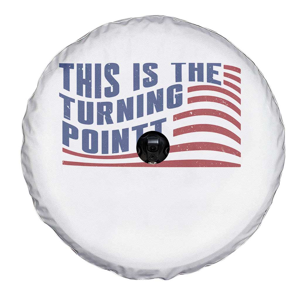 This is The Turning Point Spare Tire Cover USA Flag America True Patriot - Wonder Print Shop