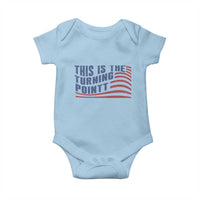 This is The Turning Point Baby Onesie USA Flag America True Patriot - Wonder Print Shop