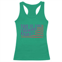 This is The Turning Point Racerback Tank Top USA Flag America True Patriot - Wonder Print Shop