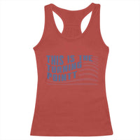 This is The Turning Point Racerback Tank Top USA Flag America True Patriot - Wonder Print Shop