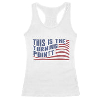 This is The Turning Point Racerback Tank Top USA Flag America True Patriot - Wonder Print Shop
