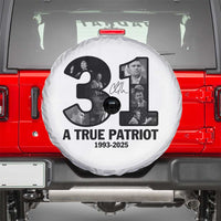 Freedom Number 31 Tribute Graphic Spare Tire Cover Thank You Charlie Kirk A True Patriot Memorial - Wonder Print Shop