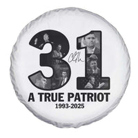 Freedom Number 31 Tribute Graphic Spare Tire Cover Thank You Charlie Kirk A True Patriot Memorial - Wonder Print Shop