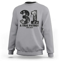 Freedom Number 31 Tribute Graphic Sweatshirt Thank You Charlie Kirk A True Patriot Memorial - Wonder Print Shop