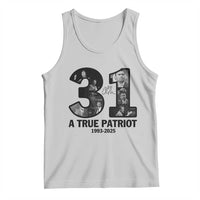Freedom Number 31 Tribute Graphic Tank Top Thank You Charlie Kirk A True Patriot Memorial - Wonder Print Shop