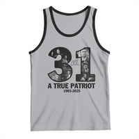 Freedom Number 31 Tribute Graphic Tank Top Thank You Charlie Kirk A True Patriot Memorial - Wonder Print Shop