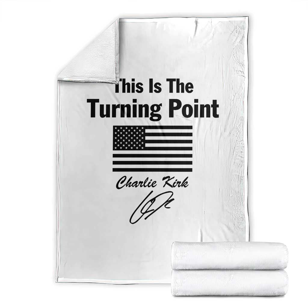 This is The Turning Point Throw Blanket American Flag A True Patriot Statement - Wonder Print Shop