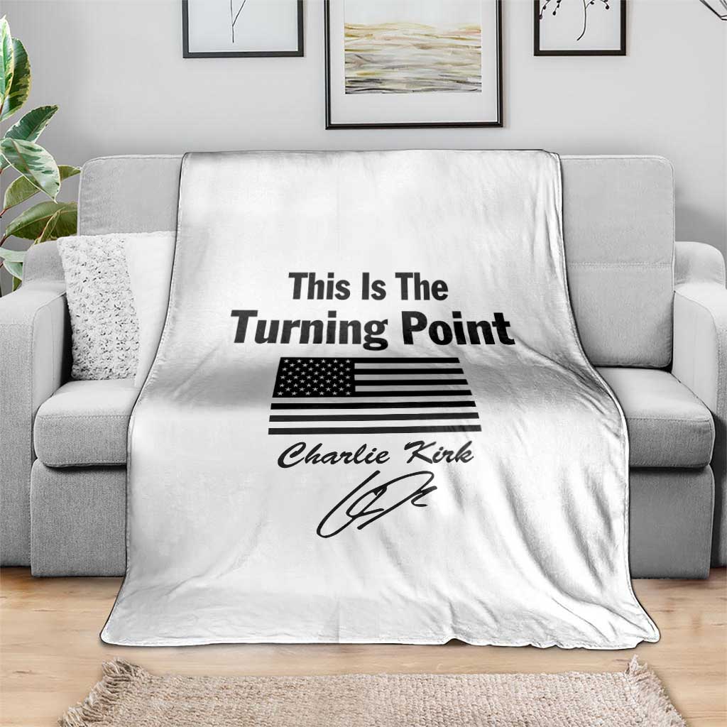 This is The Turning Point Throw Blanket American Flag A True Patriot Statement - Wonder Print Shop
