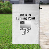 This is The Turning Point Garden Flag American Flag A True Patriot Statement - Wonder Print Shop