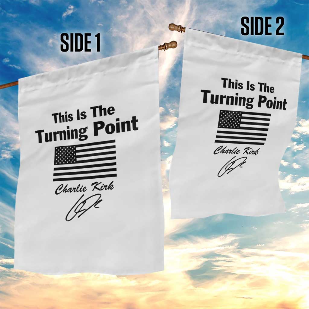 This is The Turning Point Garden Flag American Flag A True Patriot Statement - Wonder Print Shop