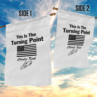 This is The Turning Point Garden Flag American Flag A True Patriot Statement - Wonder Print Shop