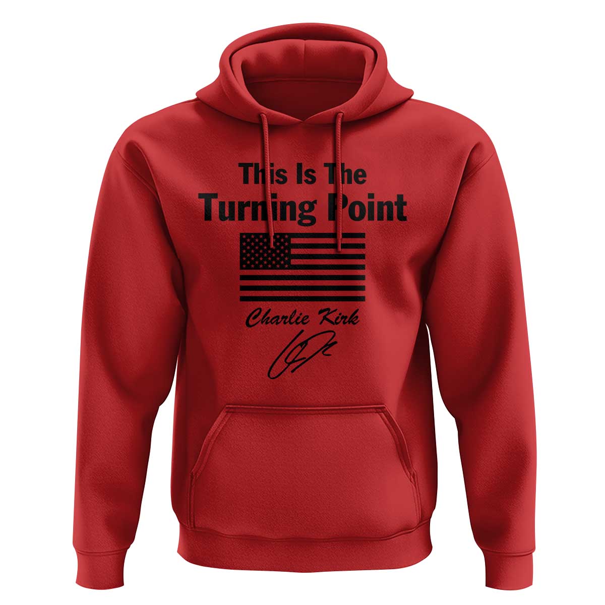 This is The Turning Point Hoodie American Flag A True Patriot Statement - Wonder Print Shop