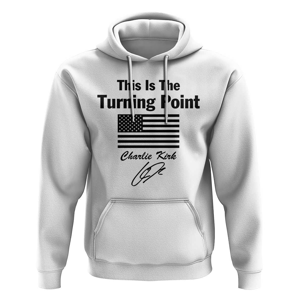 This is The Turning Point Hoodie American Flag A True Patriot Statement - Wonder Print Shop