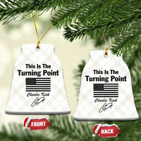 This is The Turning Point Ceramic Ornament American Flag A True Patriot Statement - Wonder Print Shop