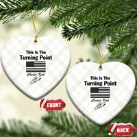 This is The Turning Point Ceramic Ornament American Flag A True Patriot Statement - Wonder Print Shop