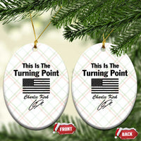 This is The Turning Point Ceramic Ornament American Flag A True Patriot Statement - Wonder Print Shop