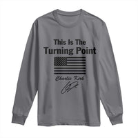 This is The Turning Point Long Sleeve Shirt American Flag A True Patriot Statement - Wonder Print Shop