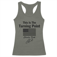 This is The Turning Point Racerback Tank Top American Flag A True Patriot Statement - Wonder Print Shop