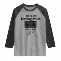 This is The Turning Point Raglan Shirt American Flag A True Patriot Statement - Wonder Print Shop