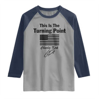 This is The Turning Point Raglan Shirt American Flag A True Patriot Statement - Wonder Print Shop