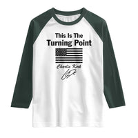 This is The Turning Point Raglan Shirt American Flag A True Patriot Statement - Wonder Print Shop