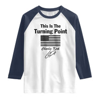 This is The Turning Point Raglan Shirt American Flag A True Patriot Statement - Wonder Print Shop