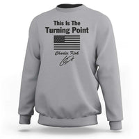 This is The Turning Point Sweatshirt American Flag A True Patriot Statement - Wonder Print Shop