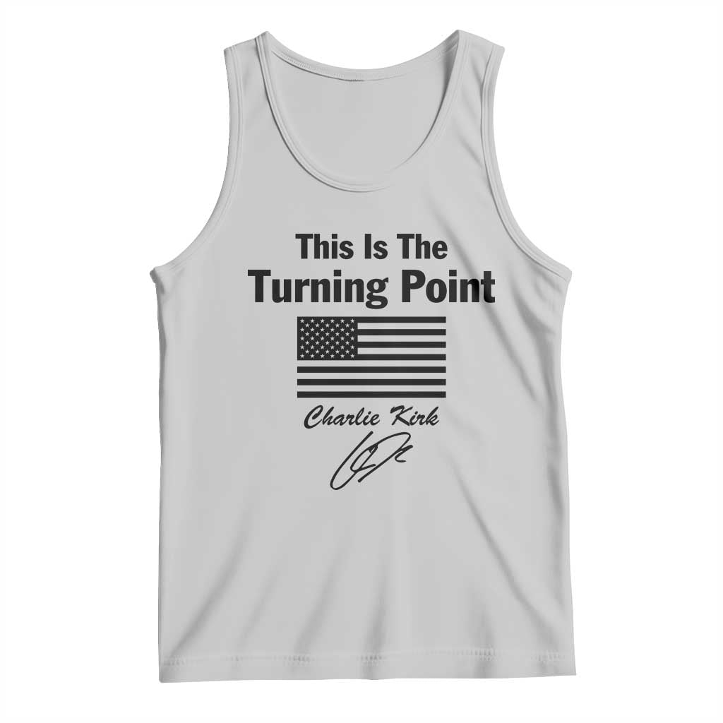 This is The Turning Point Tank Top American Flag A True Patriot Statement - Wonder Print Shop