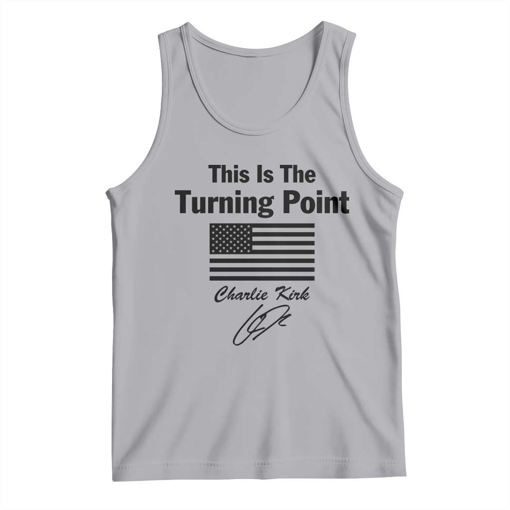 This is The Turning Point Tank Top American Flag A True Patriot Statement - Wonder Print Shop