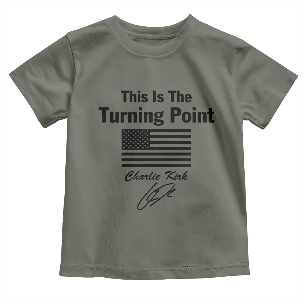 This is The Turning Point Toddler T Shirt American Flag A True Patriot Statement - Wonder Print Shop