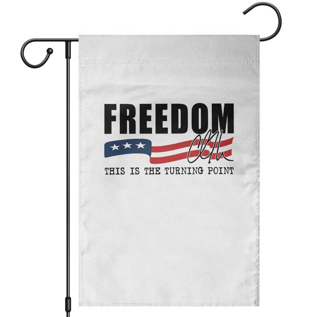 Freedom This Is The Turning Point Garden Flag True Patriot Liberty Defender American Flag - Wonder Print Shop