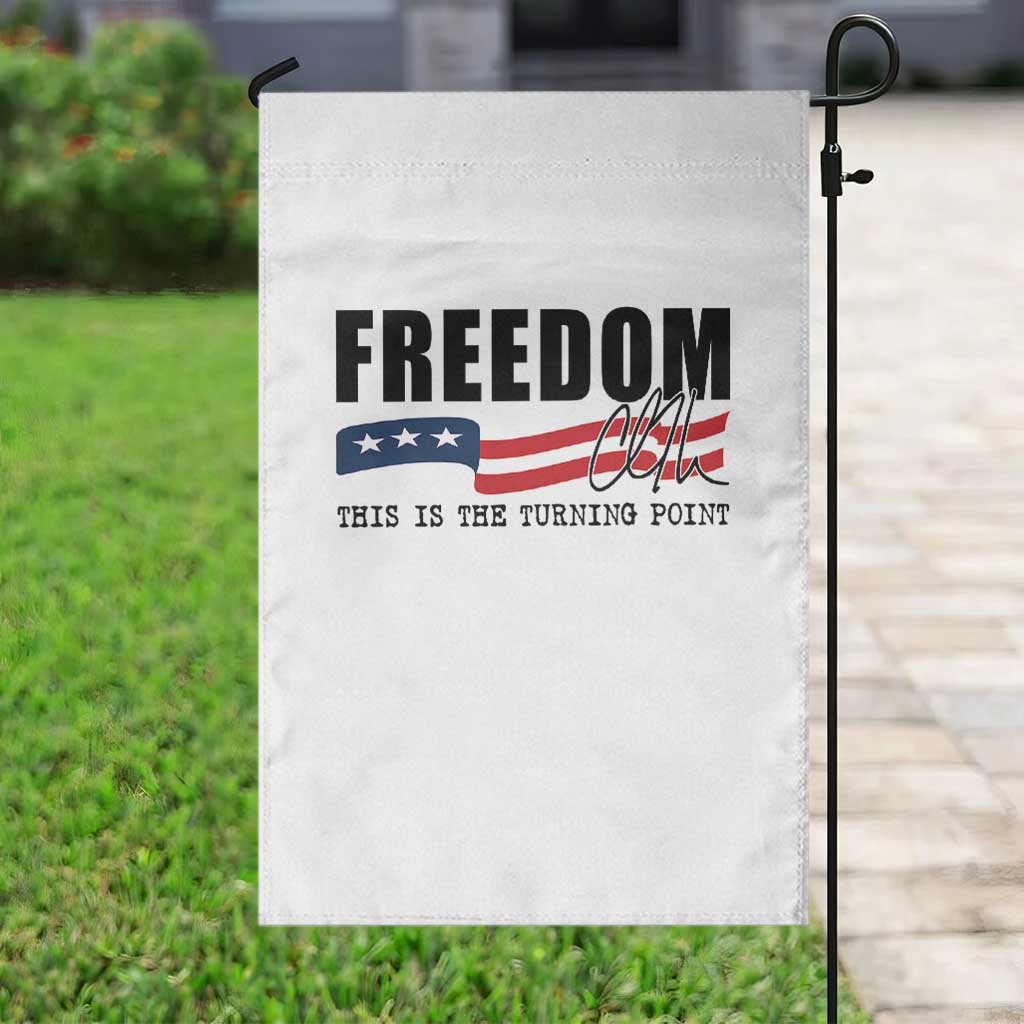Freedom This Is The Turning Point Garden Flag True Patriot Liberty Defender American Flag - Wonder Print Shop