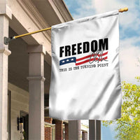 Freedom This Is The Turning Point Garden Flag True Patriot Liberty Defender American Flag - Wonder Print Shop