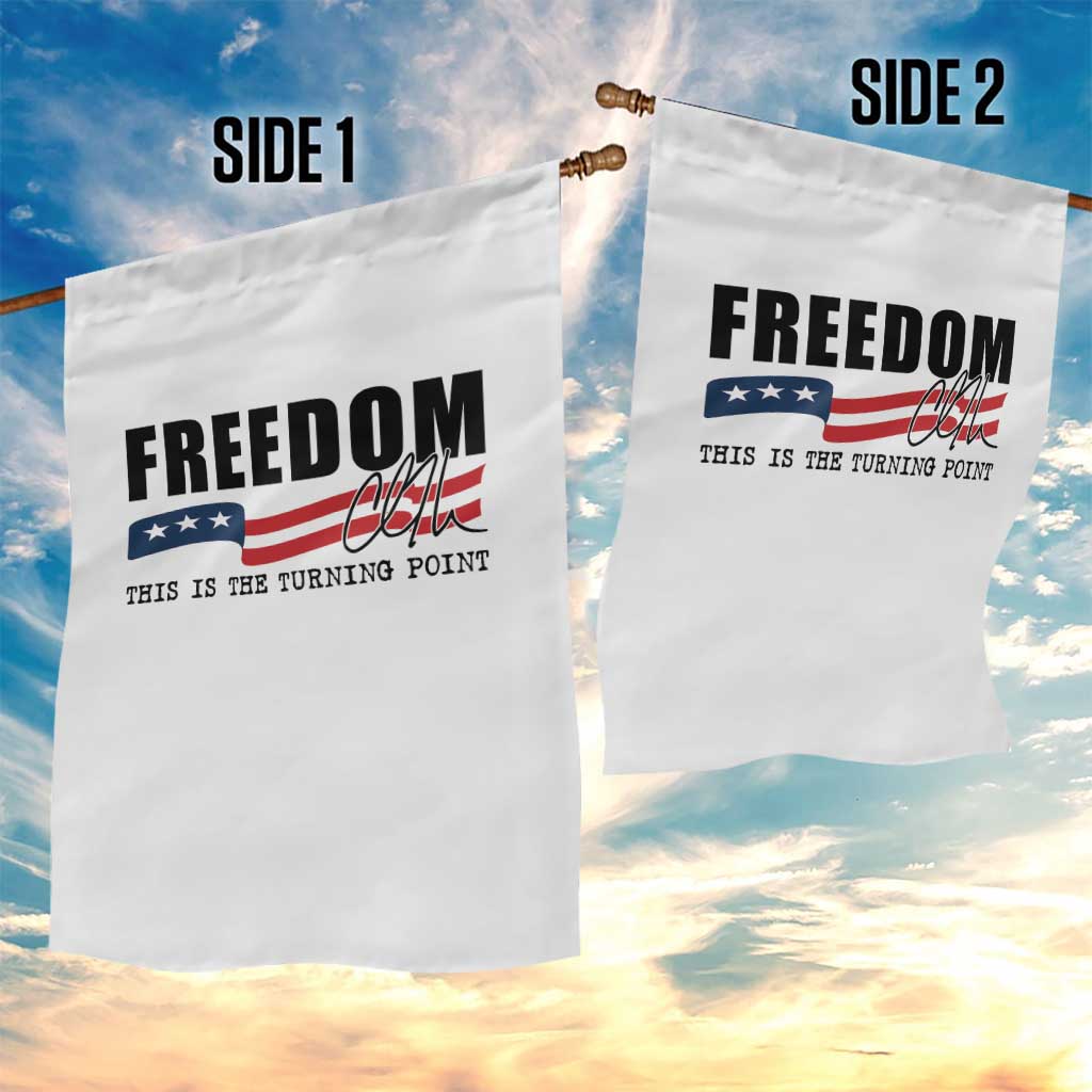 Freedom This Is The Turning Point Garden Flag True Patriot Liberty Defender American Flag - Wonder Print Shop
