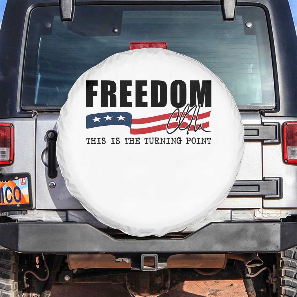 Freedom This Is The Turning Point Spare Tire Cover True Patriot Liberty Defender American Flag - Wonder Print Shop