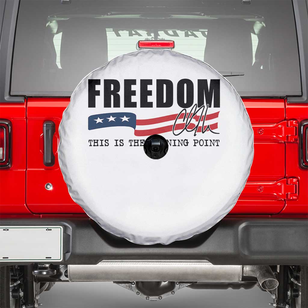 Freedom This Is The Turning Point Spare Tire Cover True Patriot Liberty Defender American Flag - Wonder Print Shop