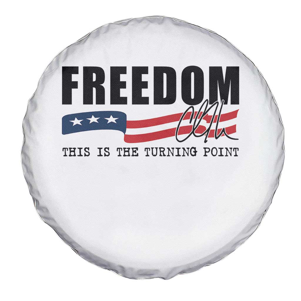 Freedom This Is The Turning Point Spare Tire Cover True Patriot Liberty Defender American Flag - Wonder Print Shop