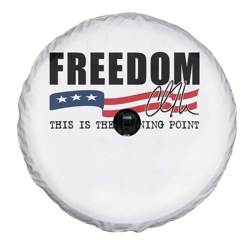 Freedom This Is The Turning Point Spare Tire Cover True Patriot Liberty Defender American Flag - Wonder Print Shop