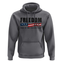 Freedom This Is The Turning Point Hoodie True Patriot Liberty Defender American Flag - Wonder Print Shop