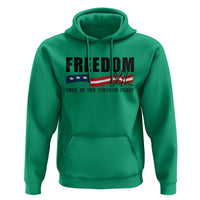 Freedom This Is The Turning Point Hoodie True Patriot Liberty Defender American Flag - Wonder Print Shop