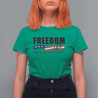 Freedom This Is The Turning Point T Shirt For Women True Patriot Liberty Defender American Flag - Wonder Print Shop