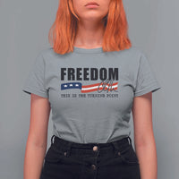 Freedom This Is The Turning Point T Shirt For Women True Patriot Liberty Defender American Flag - Wonder Print Shop